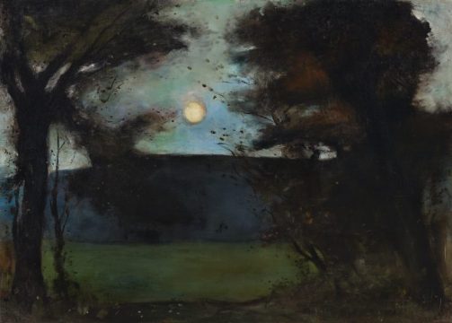 Moon Rising over the Grunewaldsee.jpg